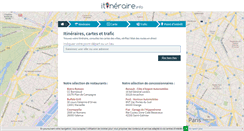 Desktop Screenshot of itineraire.info